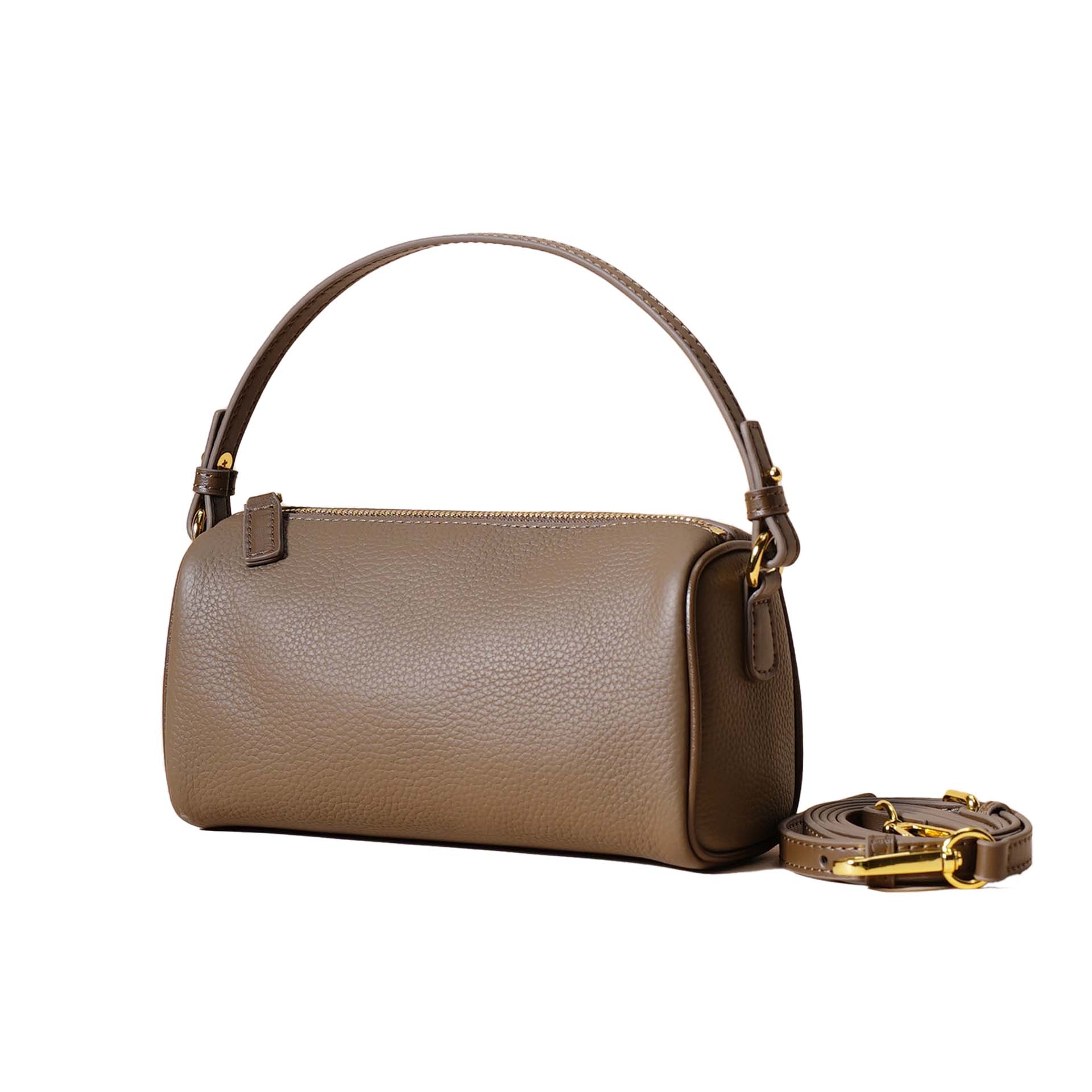 Women’s Genuine Leather Minimalist Quilted Crossbody Clutch Bag | Effortless Elegance