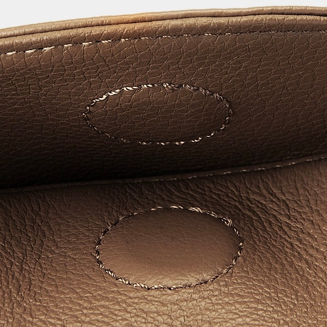 Genuine Leather Mini Bucket Phone Crossbody Handbag | Effortless Elegance