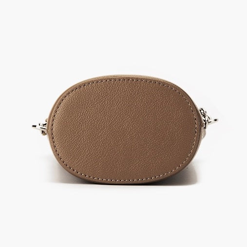 Genuine Leather Mini Bucket Phone Crossbody Handbag | Effortless Elegance