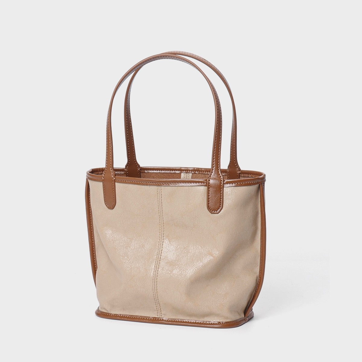 Women’s Vintage Genuine Leather Tote With Pouch | Effortless Elegance