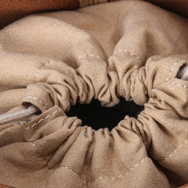 Women’s Vintage Genuine Leather Tote With Pouch | Effortless Elegance