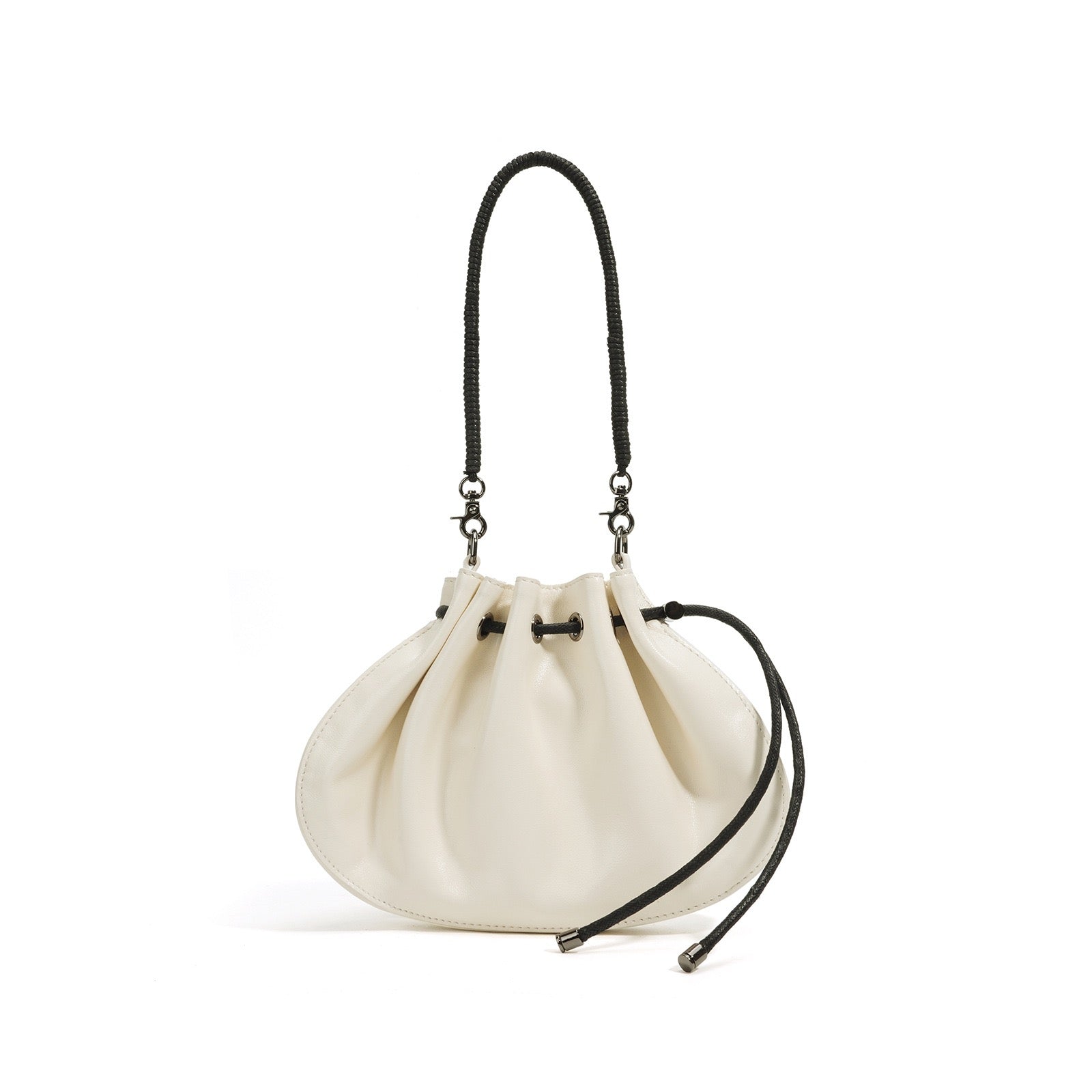 Women’s Sheepskin Drawstring Crossbody Bag | Effortless Everyday Elegance