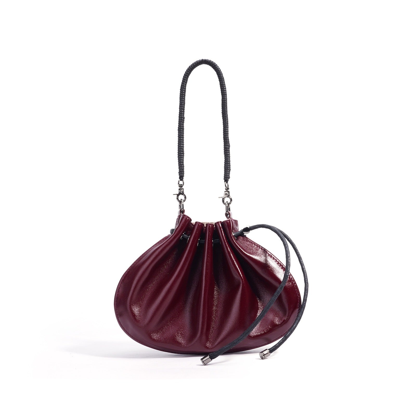 Women’s Sheepskin Drawstring Crossbody Bag | Effortless Everyday Elegance