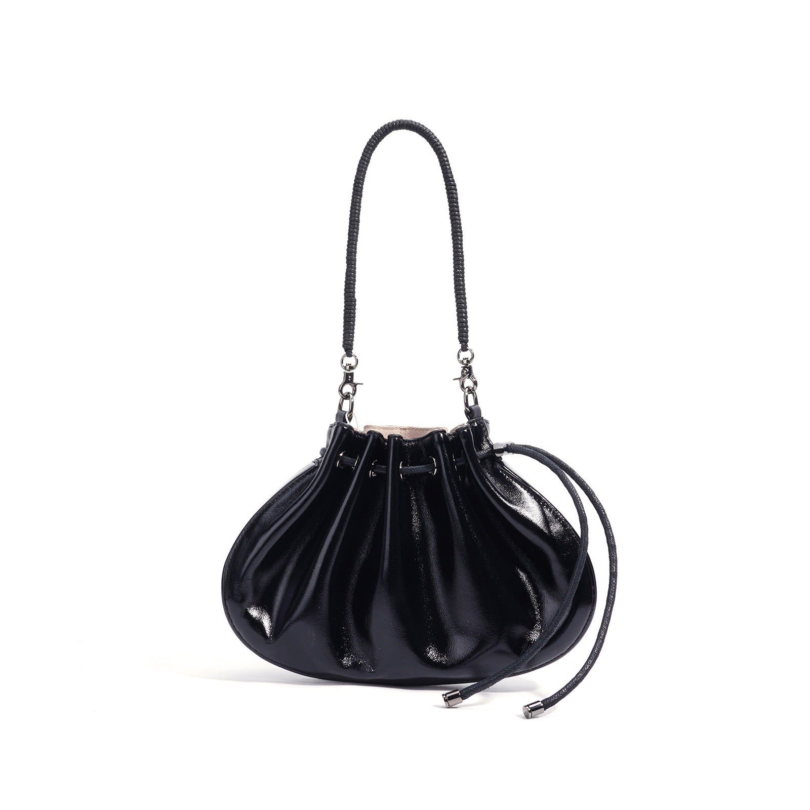 Women’s Sheepskin Drawstring Crossbody Bag | Effortless Everyday Elegance