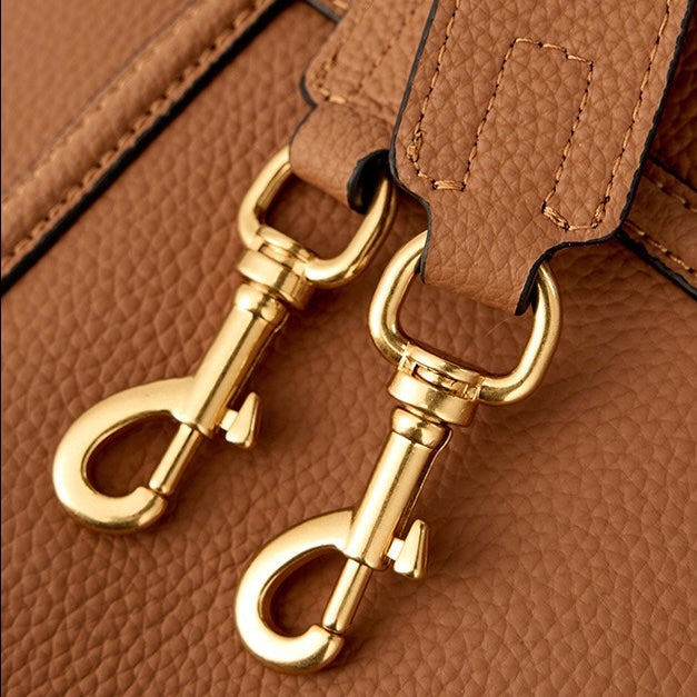 Women’s Genuine Leather Bucket Bag | Large Capacity Effortless Elegance