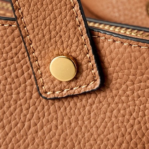 Women’s Genuine Leather Bucket Bag | Large Capacity Effortless Elegance