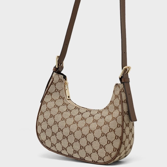 Classic Monogram Canvas Crescent Armpit Bag | Effortless Elegance