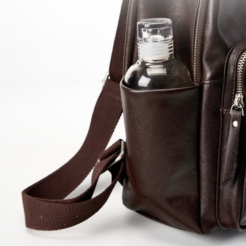 Women’s Genuine Leather Large Capacity Backpack | Effortless Elegance