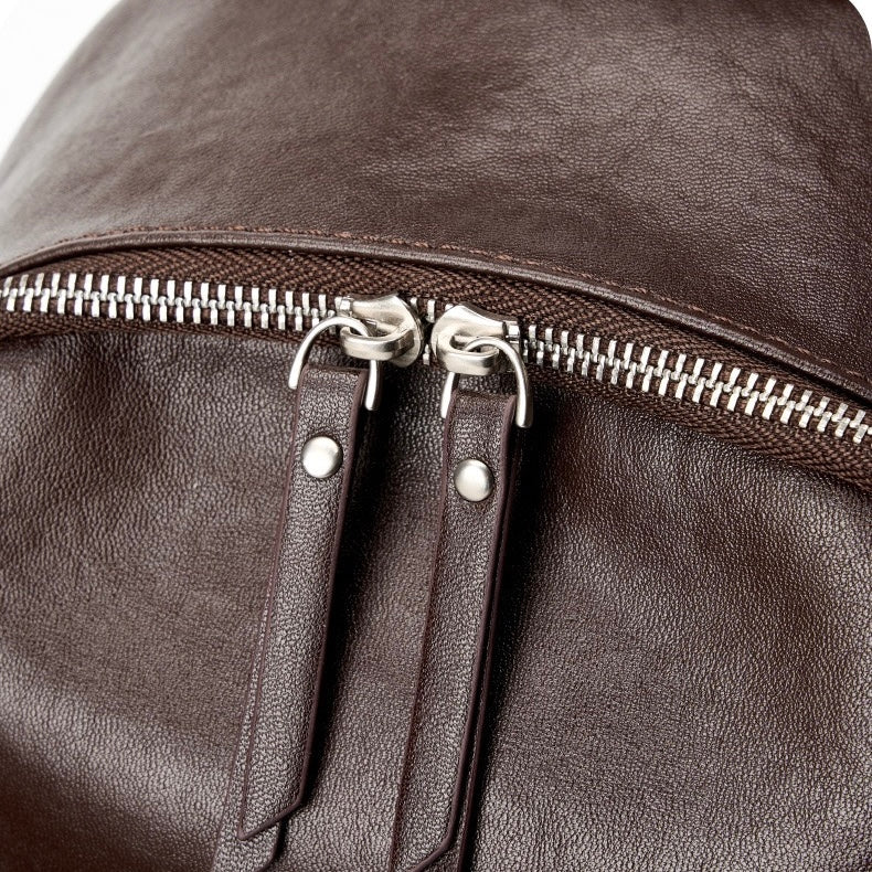 Women’s Genuine Leather Large Capacity Backpack | Effortless Elegance