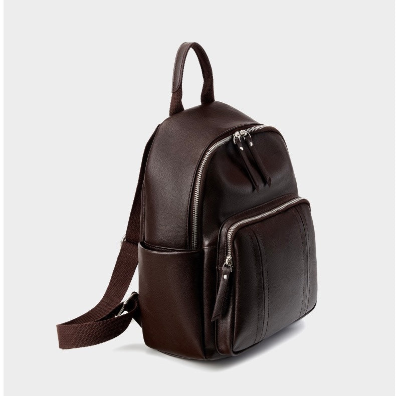 Women’s Genuine Leather Large Capacity Backpack | Effortless Elegance