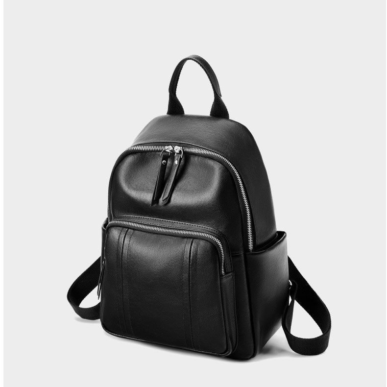 Women’s Genuine Leather Large Capacity Backpack | Effortless Elegance