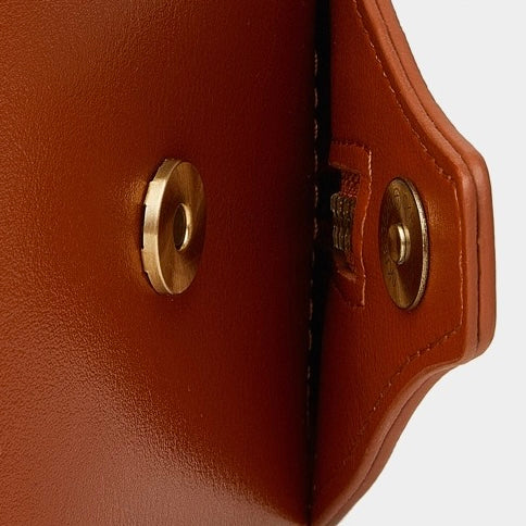 Women’s Genuine Leather Retro Bowling Bag | Refined Horse Charm