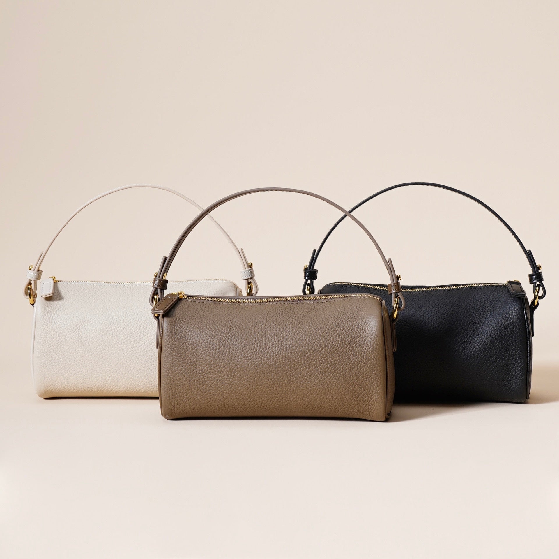 Women’s Genuine Leather Minimalist Quilted Crossbody Clutch Bag | Effortless Elegance