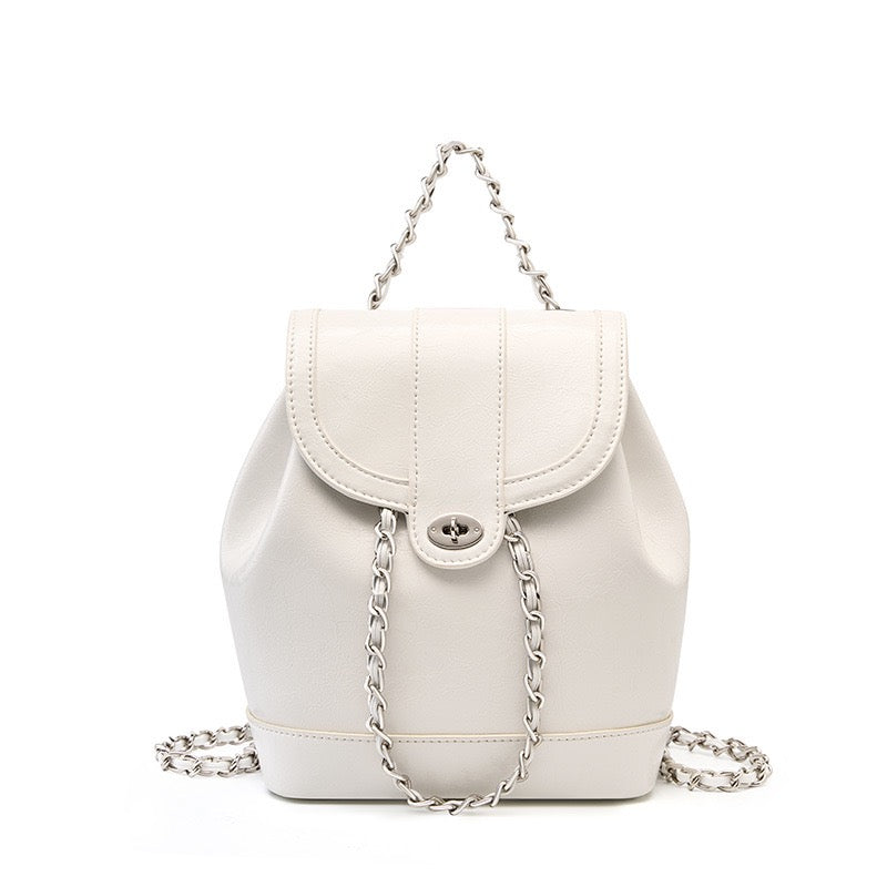 Genuine Cowhide Women’s Large Capacity Backpack | Effortless Elegance