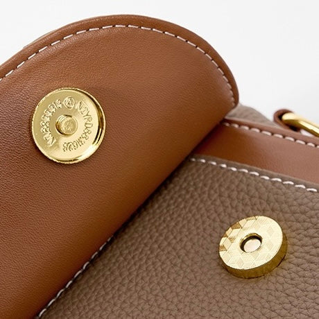 Women’s Leather Structured Top Handle Crossbody Bag | Effortless Elegance