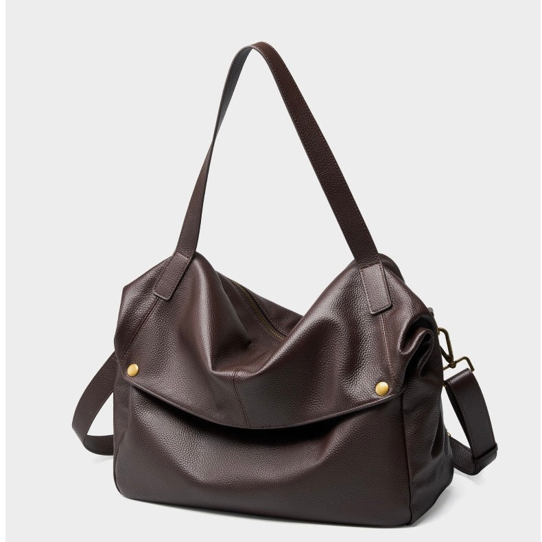 Women’s Genuine Leather Tote Bag | Effortless Minimalist Elegance