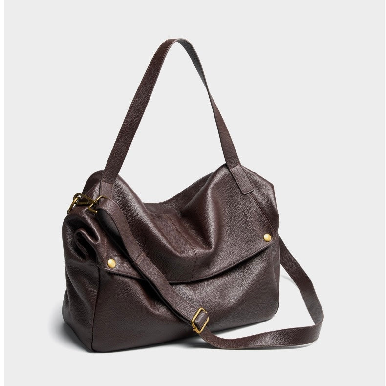 Women’s Genuine Leather Tote Bag | Effortless Minimalist Elegance
