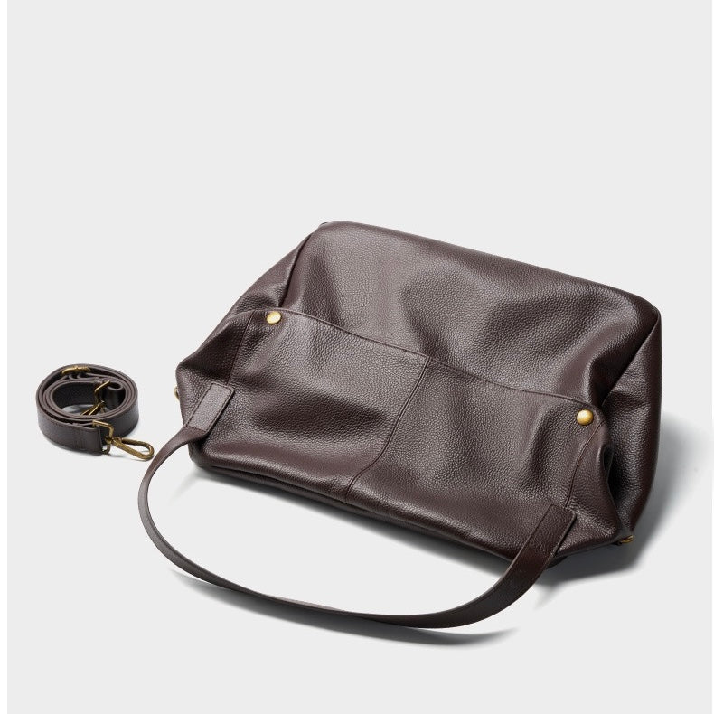 Women’s Genuine Leather Tote Bag | Effortless Minimalist Elegance