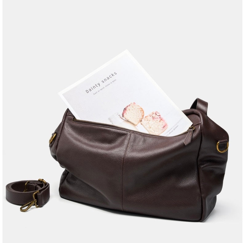 Women’s Genuine Leather Tote Bag | Effortless Minimalist Elegance