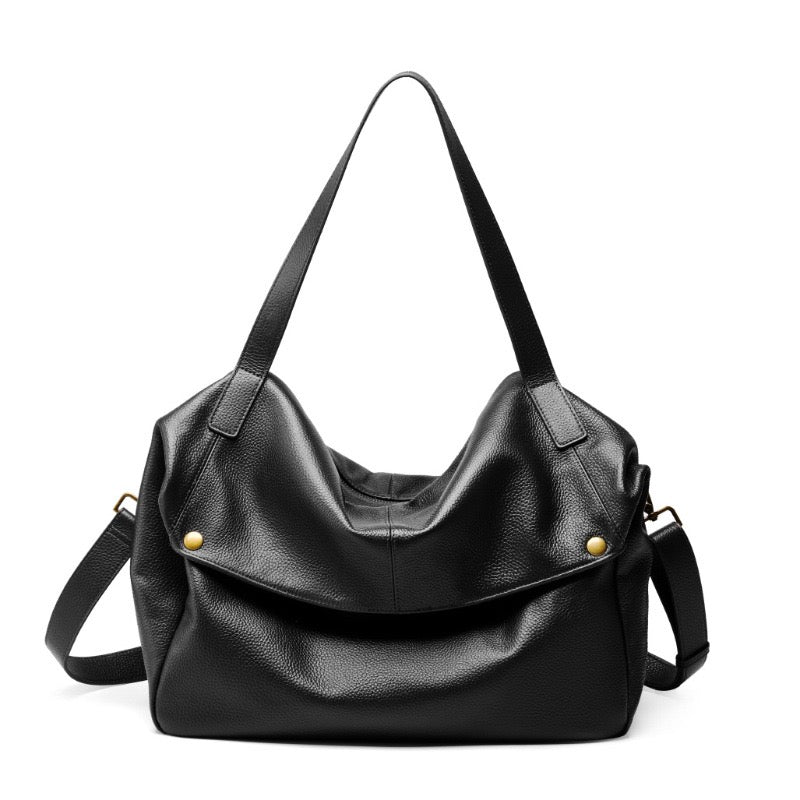Women’s Genuine Leather Tote Bag | Effortless Minimalist Elegance