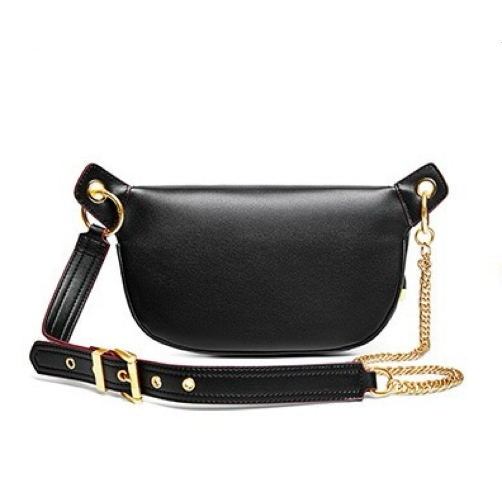 Genuine Leather Crossbody Chest Bag Fanny Pack | Effortless Poise