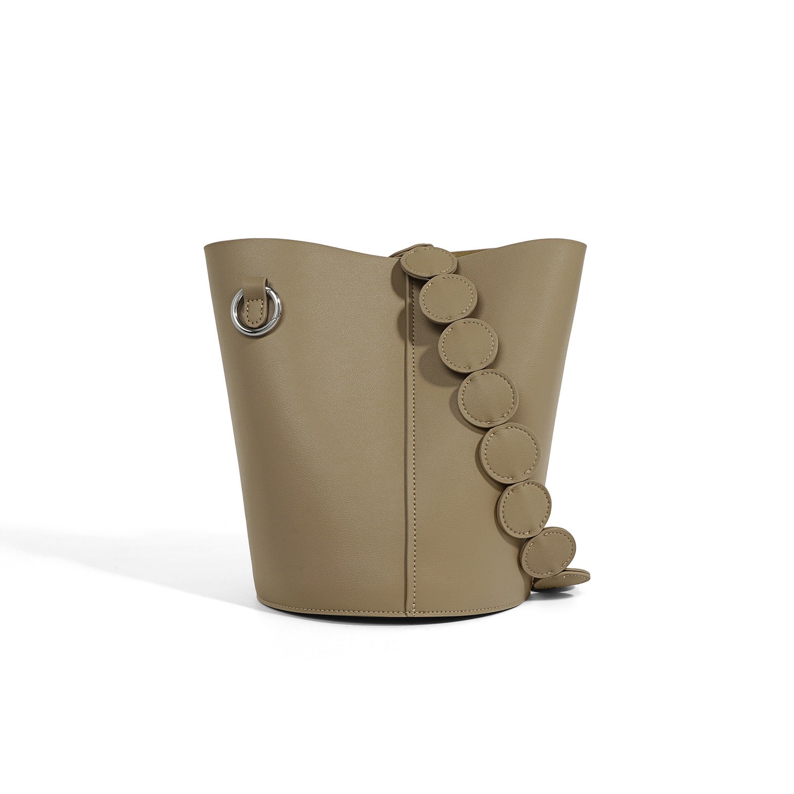 Women’s Genuine Leather Bucket Bag | Effortless Adjustable Strap Elegance