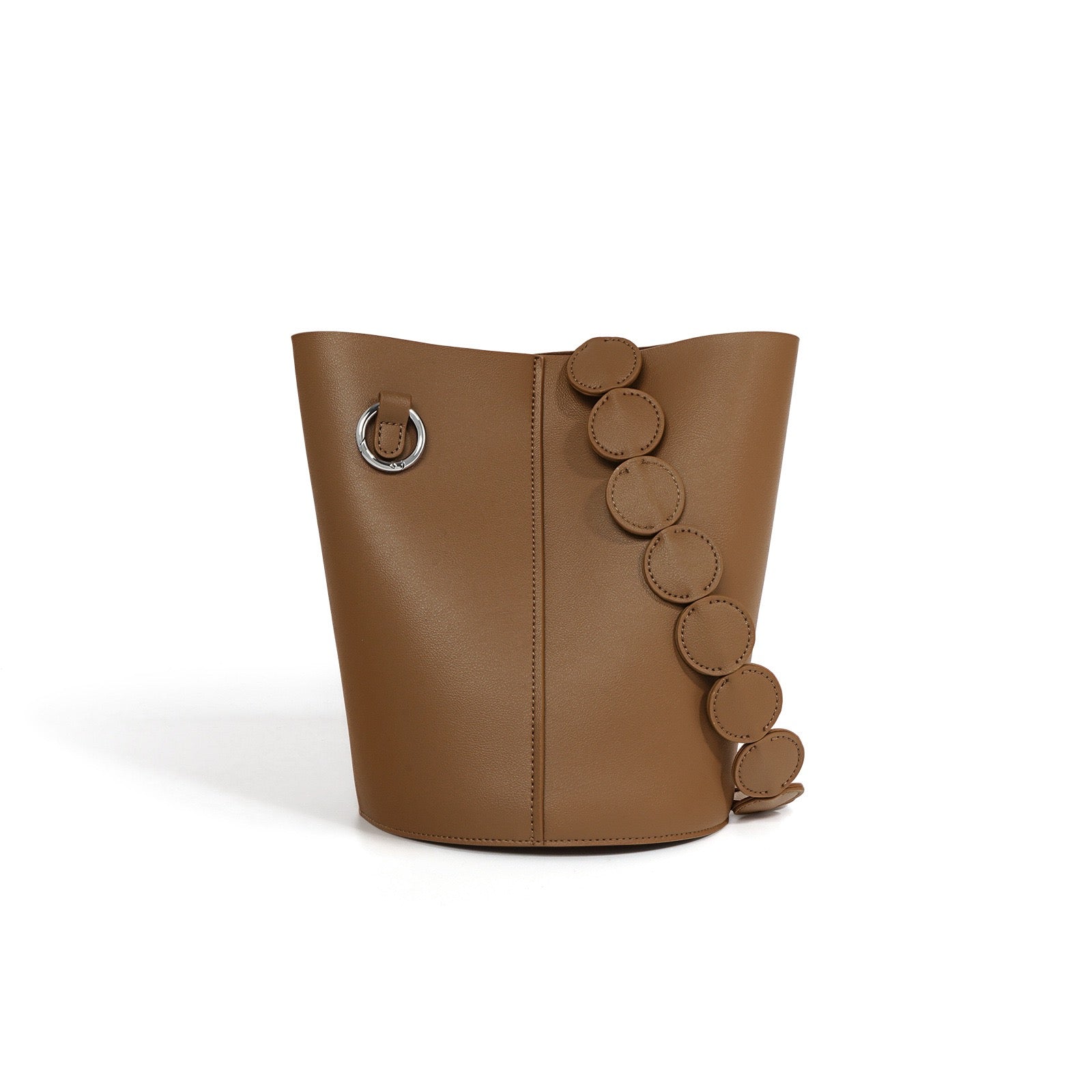 Women’s Genuine Leather Bucket Bag | Effortless Adjustable Strap Elegance