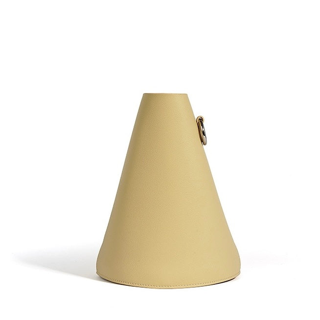 Women’s Genuine Leather Bucket Bag | Effortless Adjustable Strap Elegance