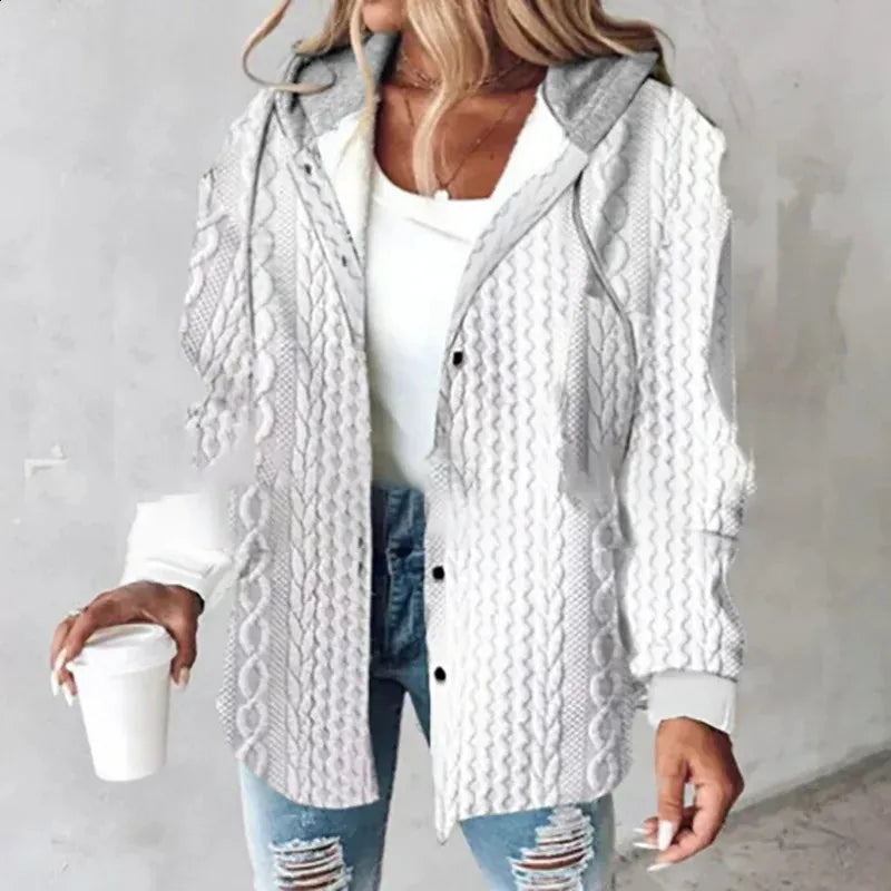 Soft-Lined Plaid Jacket | Cozy Transitional Layering With Quiet Elegance