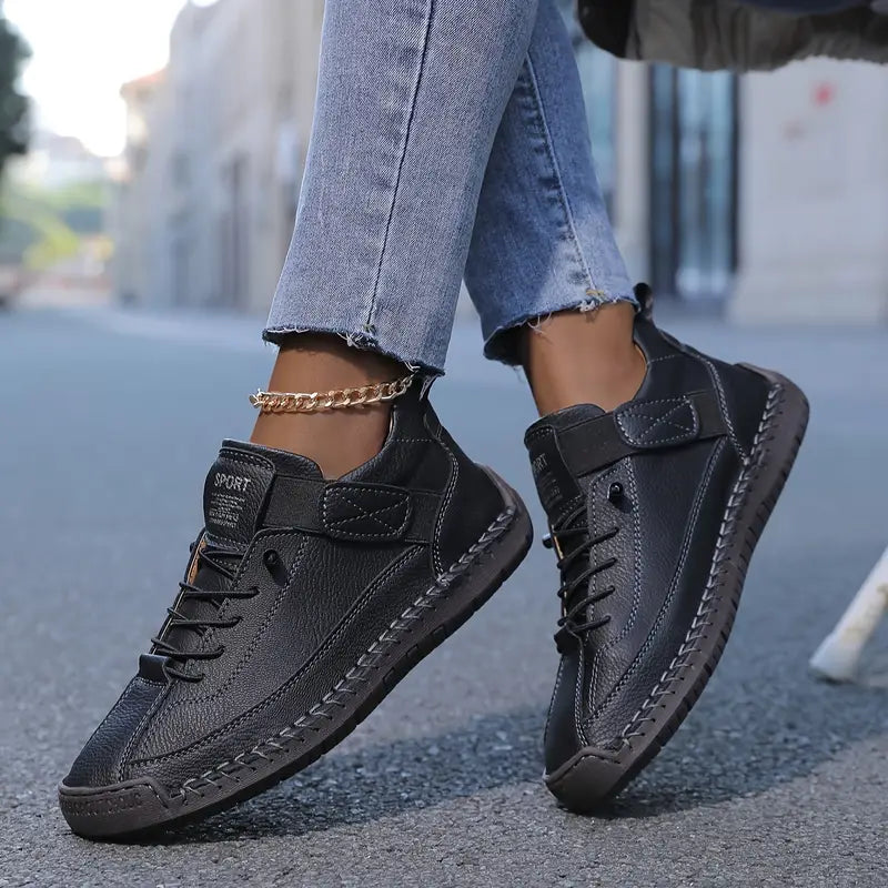 Mia | Premium Leather Orthopaedic Sneakers | Lightweight Breathable All-Day Comfort