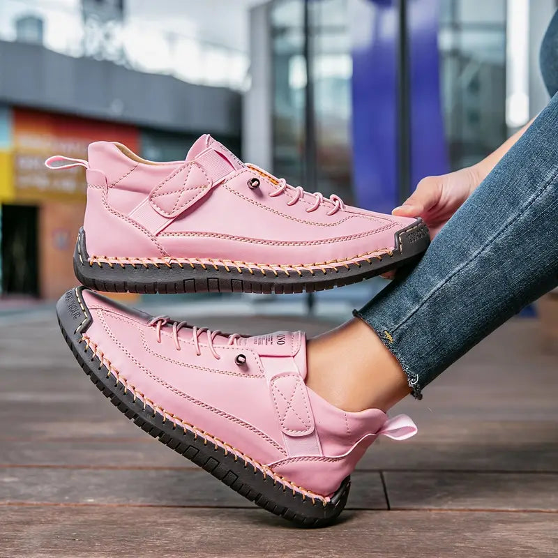 Mia | Premium Leather Orthopaedic Sneakers | Lightweight Breathable All-Day Comfort