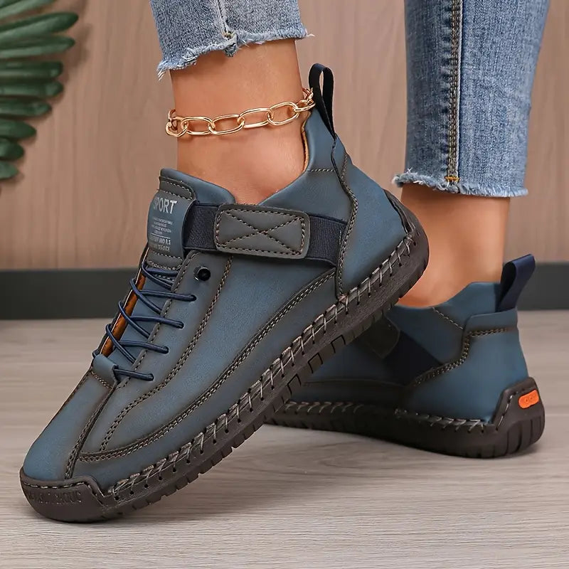 Mia | Premium Leather Orthopaedic Sneakers | Lightweight Breathable All-Day Comfort