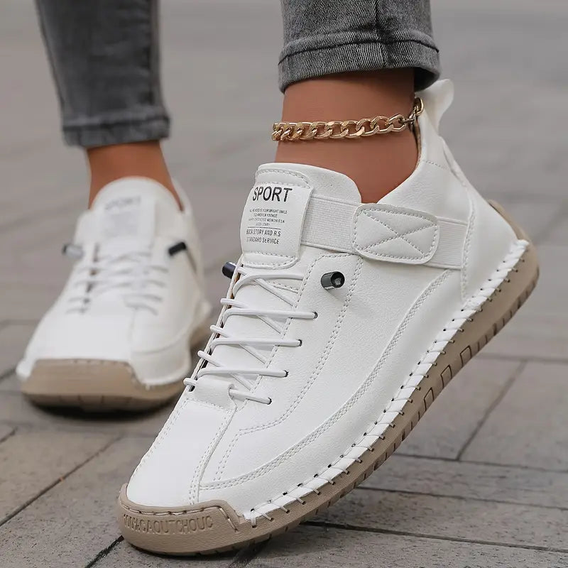 Mia | Premium Leather Orthopaedic Sneakers | Lightweight Breathable All-Day Comfort
