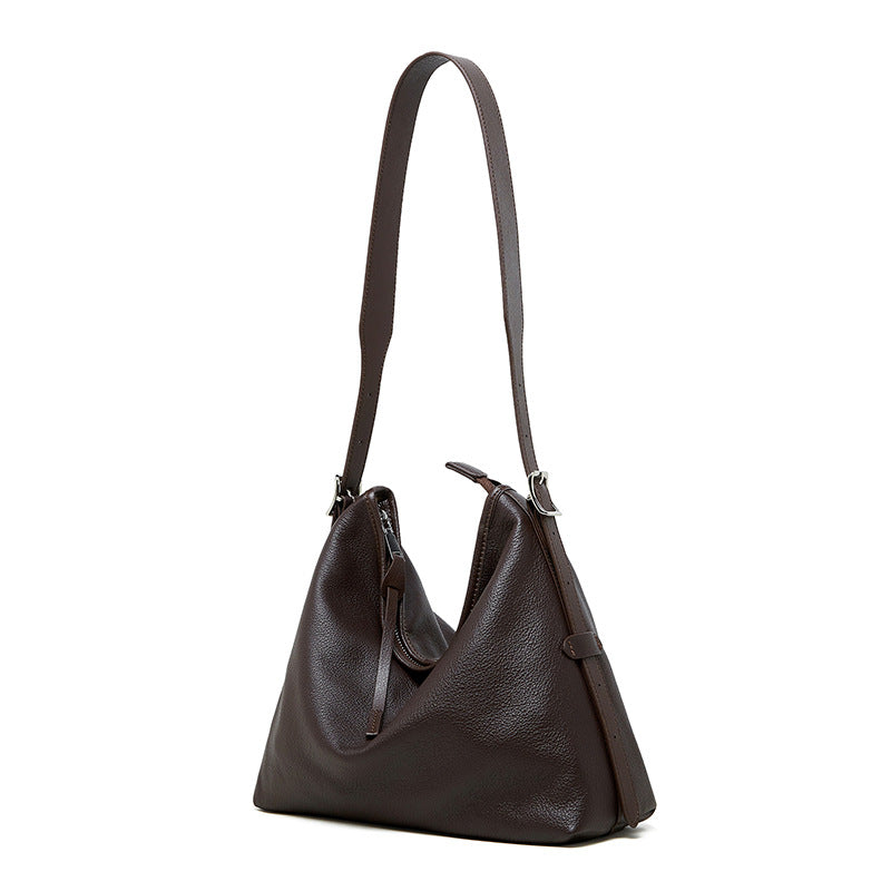Women's Retro Genuine Leather Shoulder Bag | Effortless Elegance