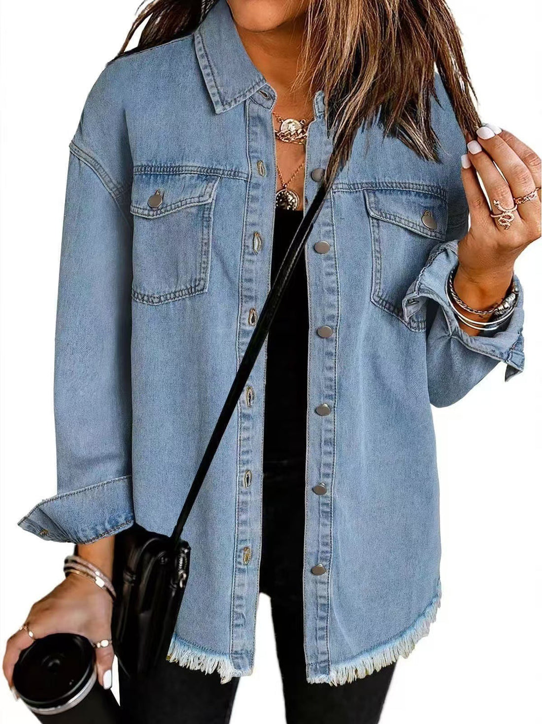 Pure Cotton Denim Jacket | Timeless Style And All-Day Comfort