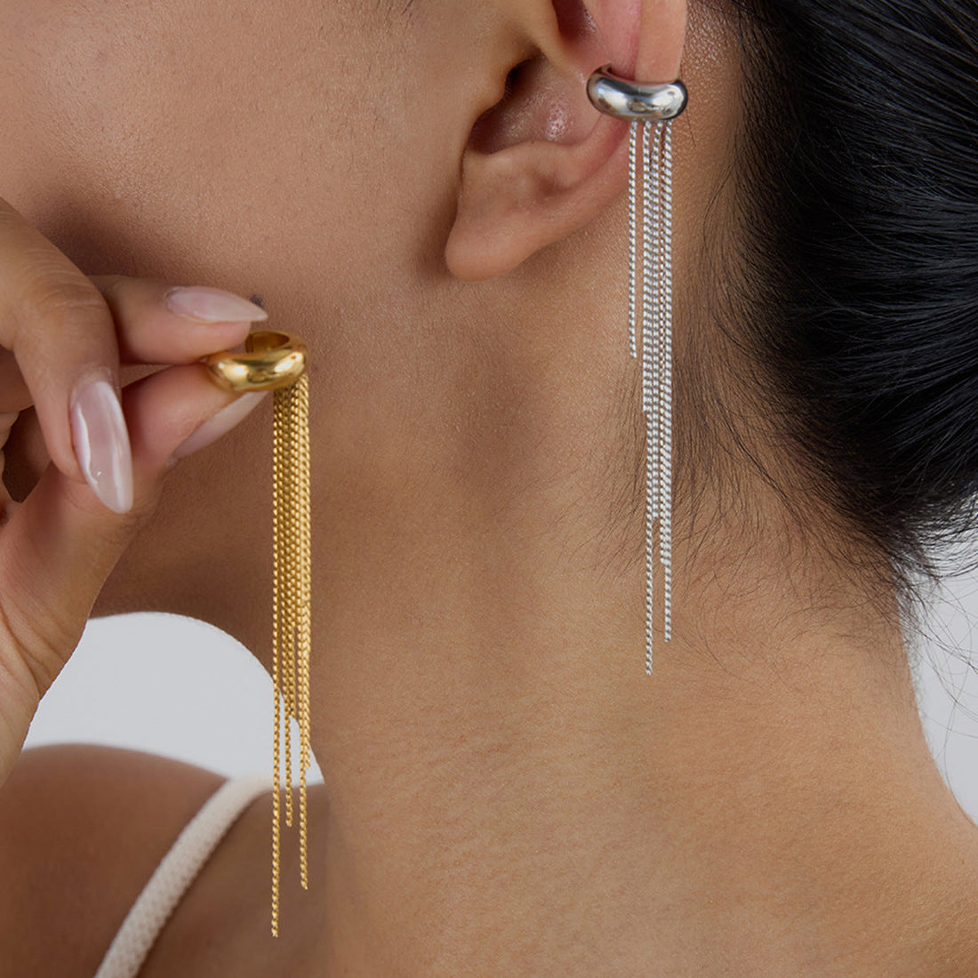 Tassel Earcuff Earrings | No Piercing Required For Effortless Elegance