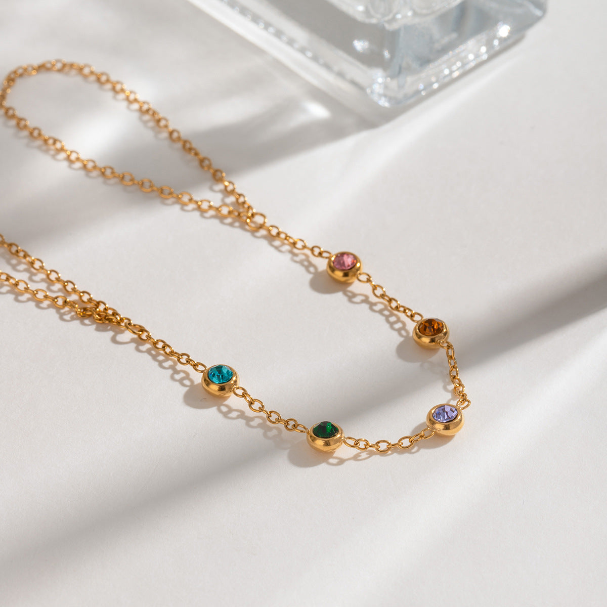 Colored Diamond Bracelet | Effortless Minimalist Elegance