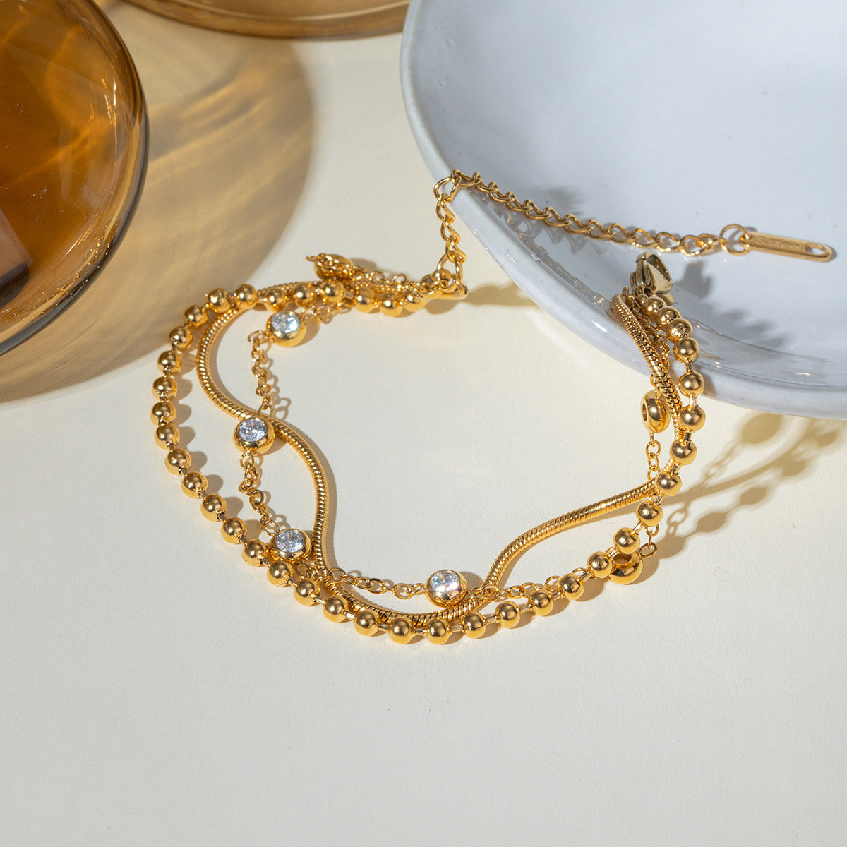 Women's Multi-Layer Zircon Bracelet | Subtle Radiance For Timeless Elegance