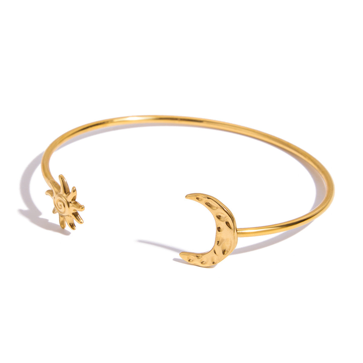 Eclipse Moon & Sun Bracelet | Celestial Balance and Effortless Elegance