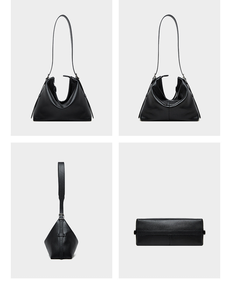 Women's Retro Genuine Leather Shoulder Bag | Effortless Elegance