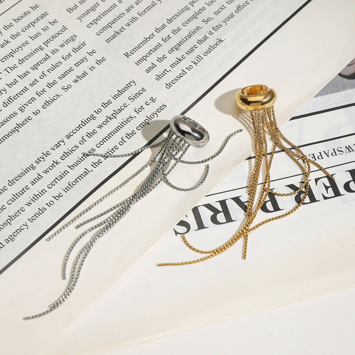 Tassel Earcuff Earrings | No Piercing Required For Effortless Elegance