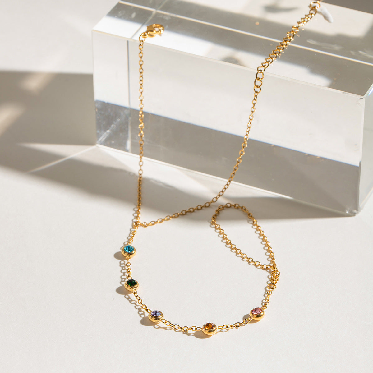Colored Diamond Bracelet | Effortless Minimalist Elegance