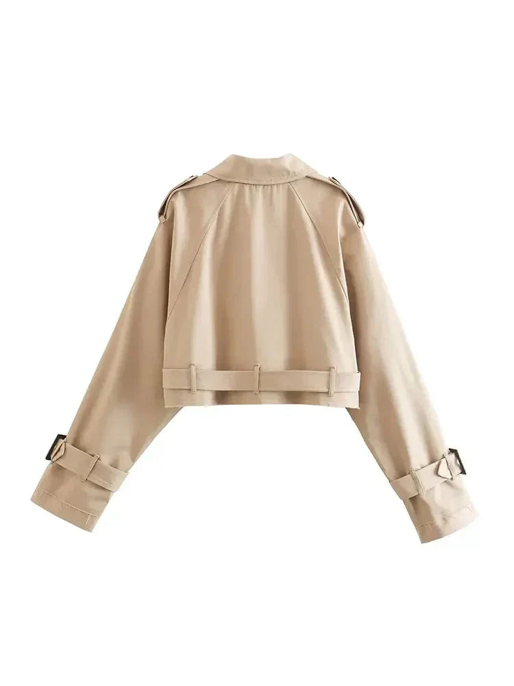 Belted Short Jacket | Refined Hourglass Silhouette And Lasting Comfort