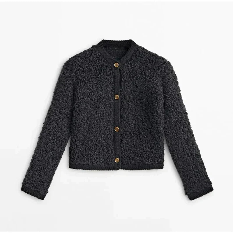 Teddy Cardigan | Plush Warmth and Effortless Quiet Luxury