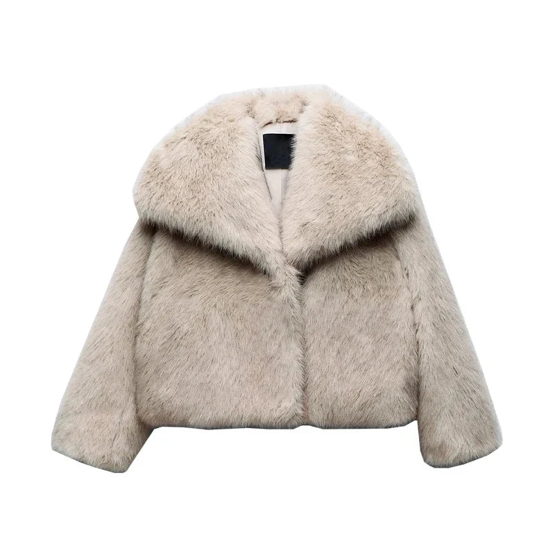 Faux Fur Coat | Luxurious Cosy Glamour For Evenings Out
