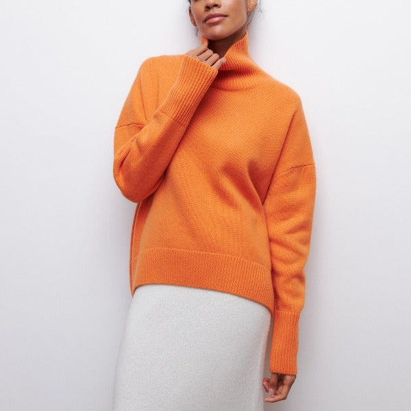 Knit Turtleneck Pullover | Quiet Warmth and Timeless Sophistication