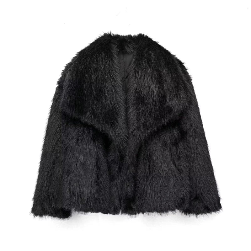 Faux Fur Coat | Luxurious Cosy Glamour For Evenings Out