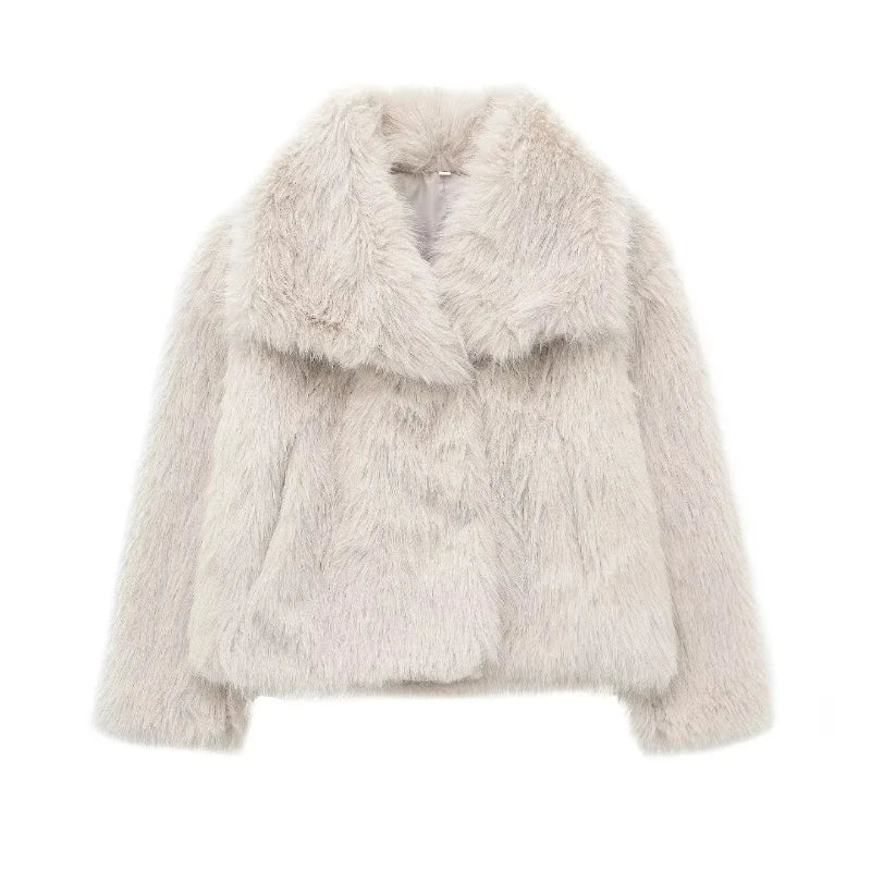 Faux Fur Coat | Luxurious Cosy Glamour For Evenings Out
