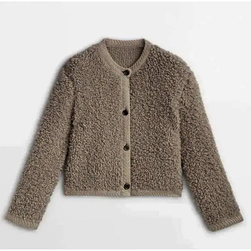 Teddy Cardigan | Plush Warmth and Effortless Quiet Luxury