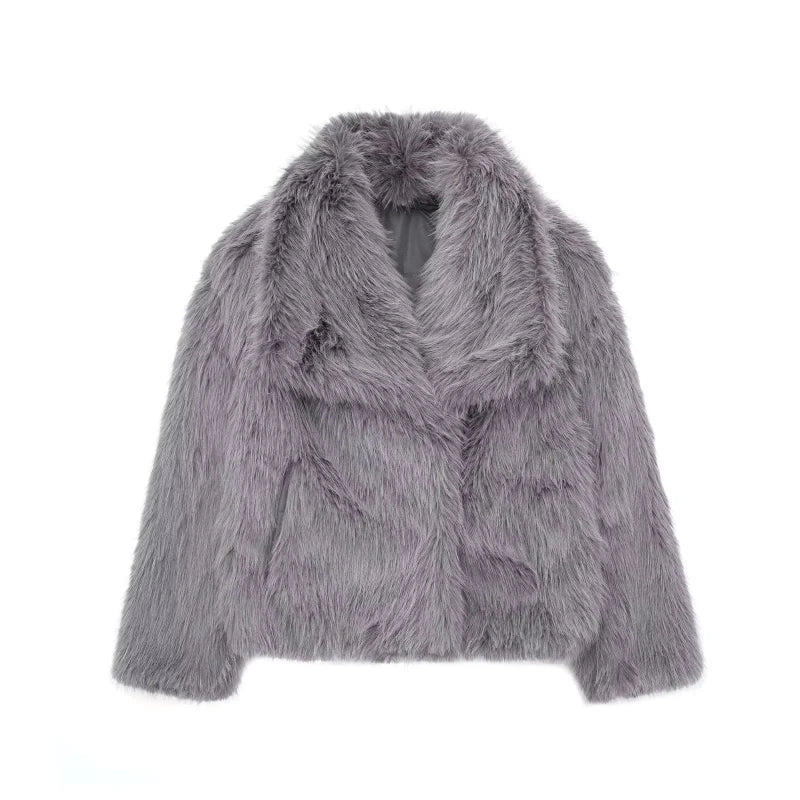 Faux Fur Coat | Luxurious Cosy Glamour For Evenings Out